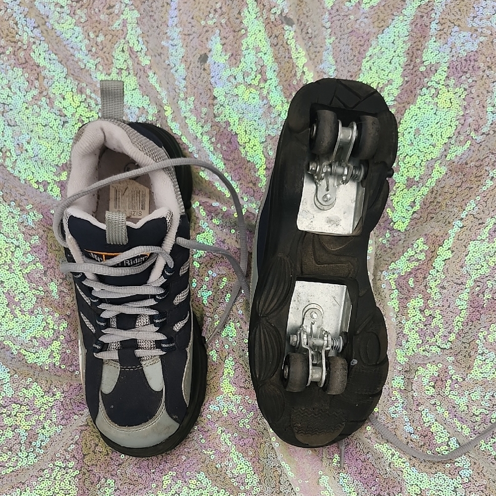 Urban Rider Roller Shoes - Navy and Gray Size 5-6! Fun